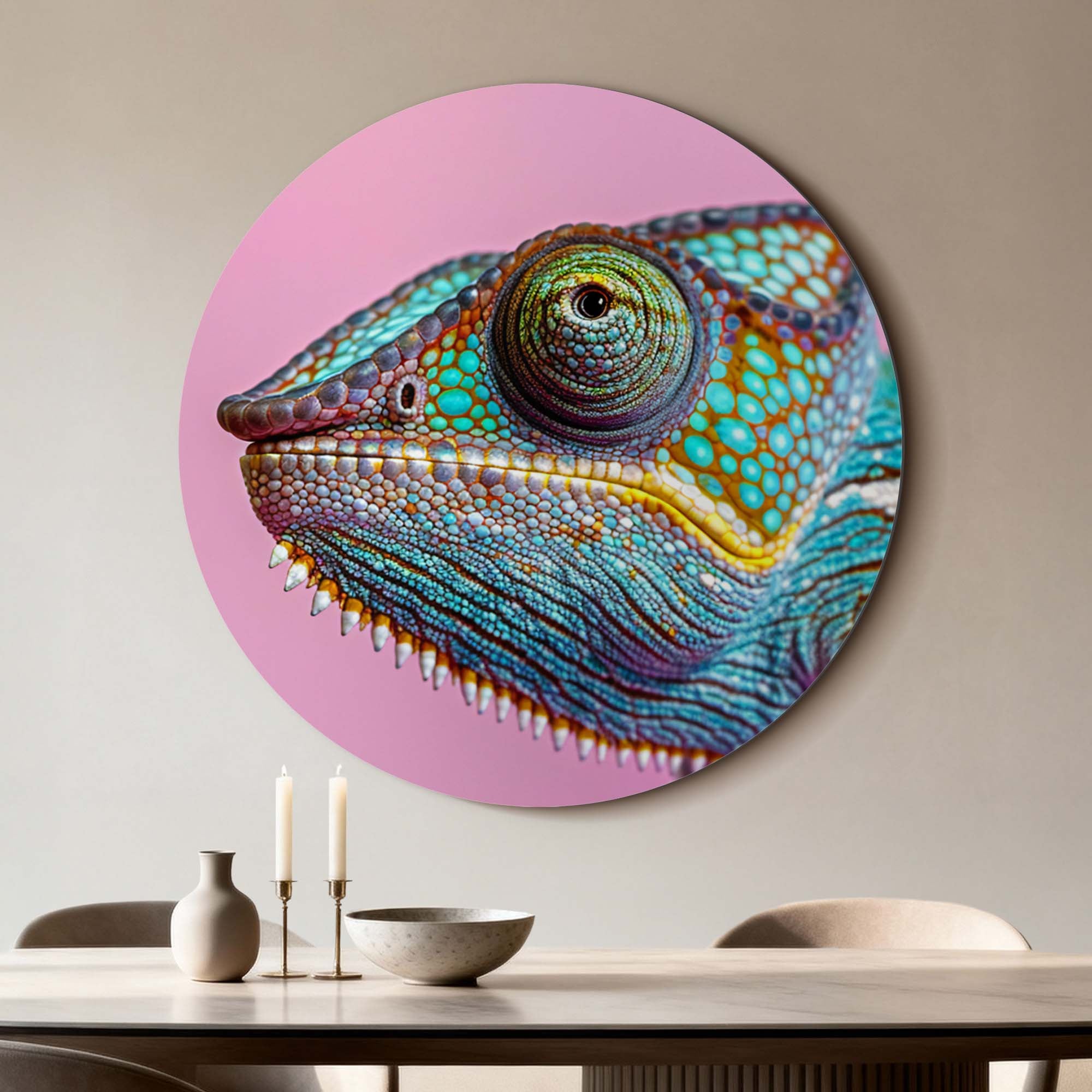 Tropical Gaze - Muurcirkel