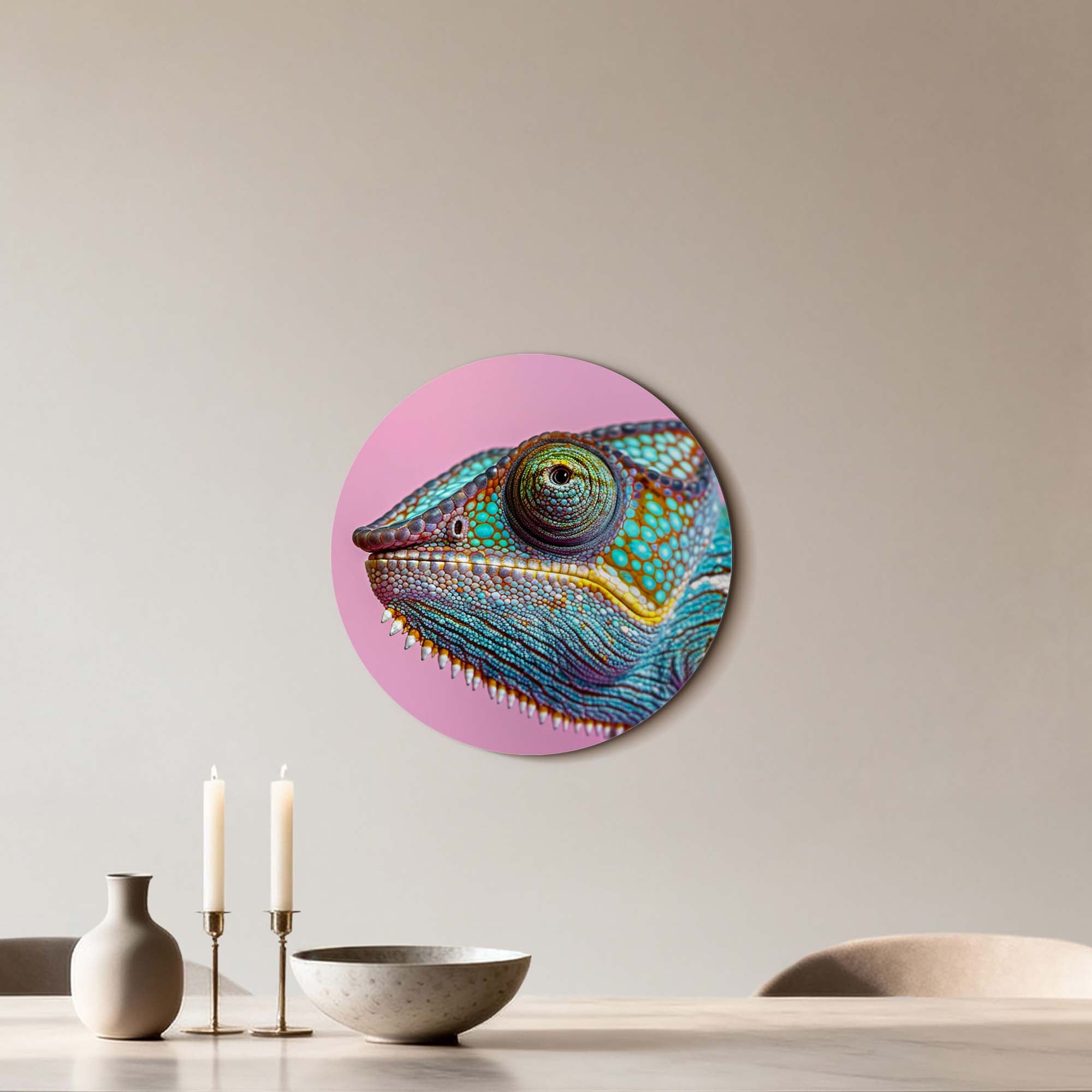 Tropical Gaze - Muurcirkel