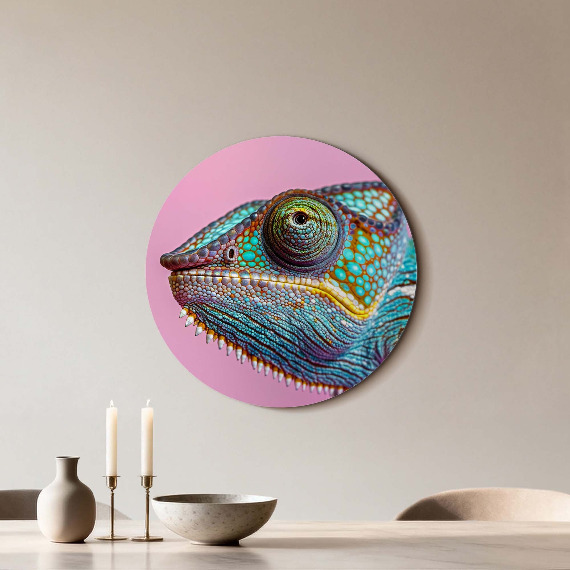 Tropical Gaze - Muurcirkel