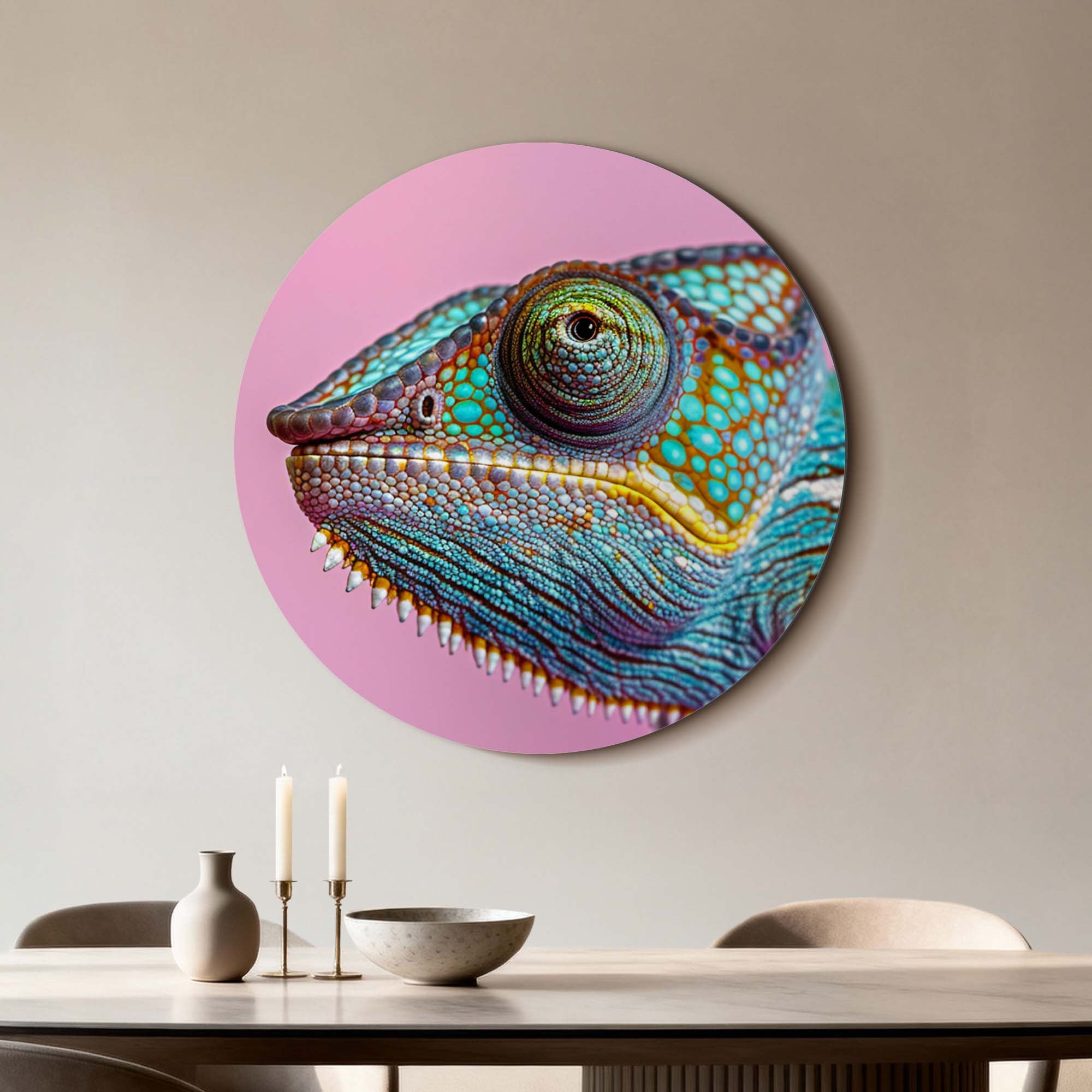 Tropical Gaze - Muurcirkel