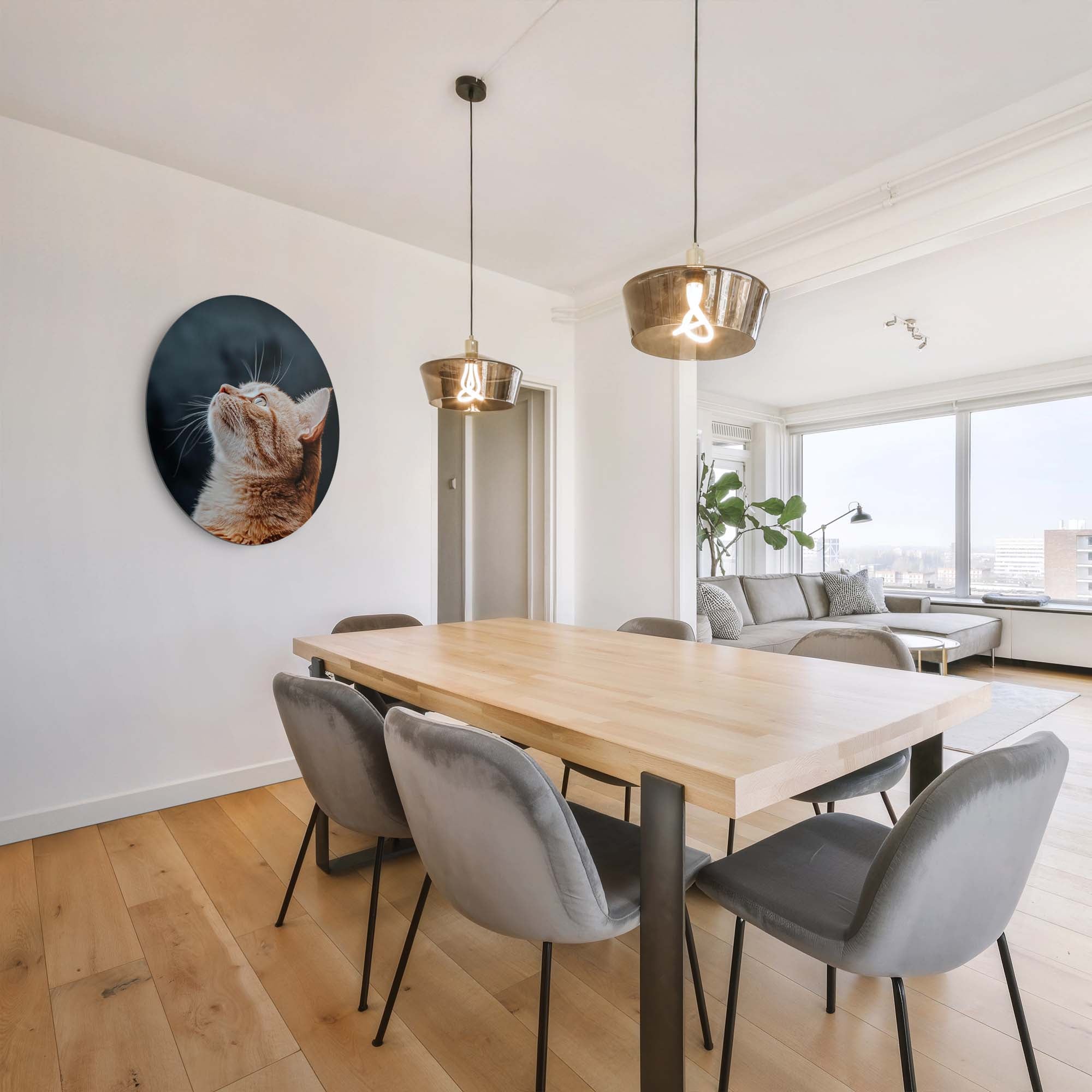 Velvet Gaze – Muurcirkel