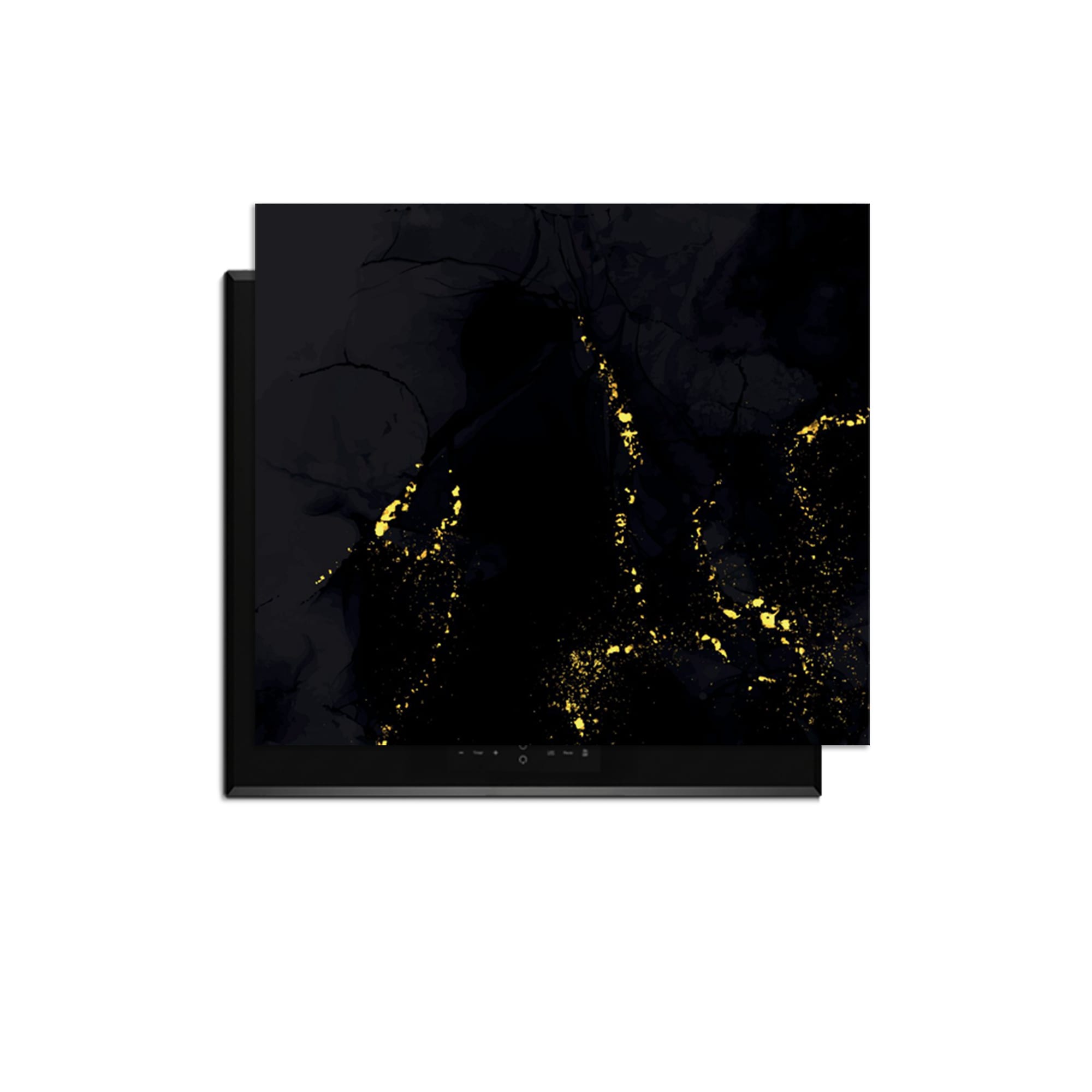 Gilded Marble (IB) inductiebeschermer product 52x35 cm — KitchenArt