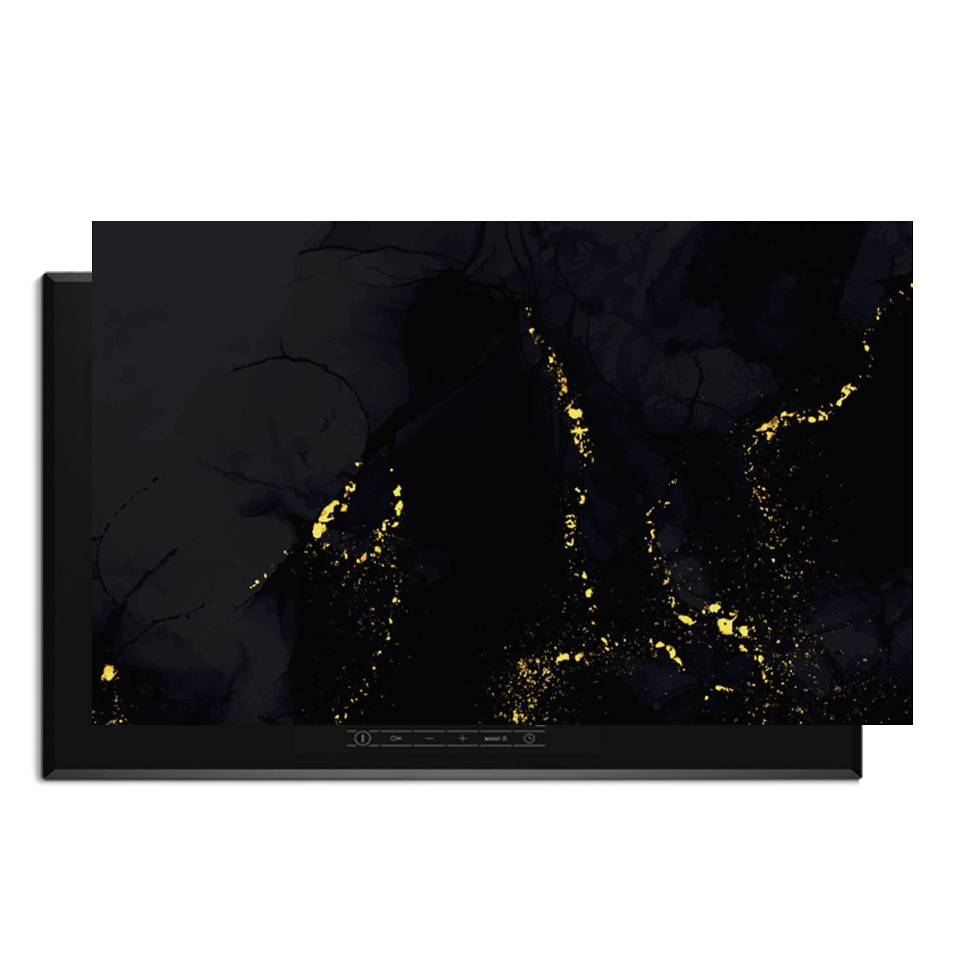 Gilded Marble (IB) inductiebeschermer product 86x52 cm — KitchenArt
