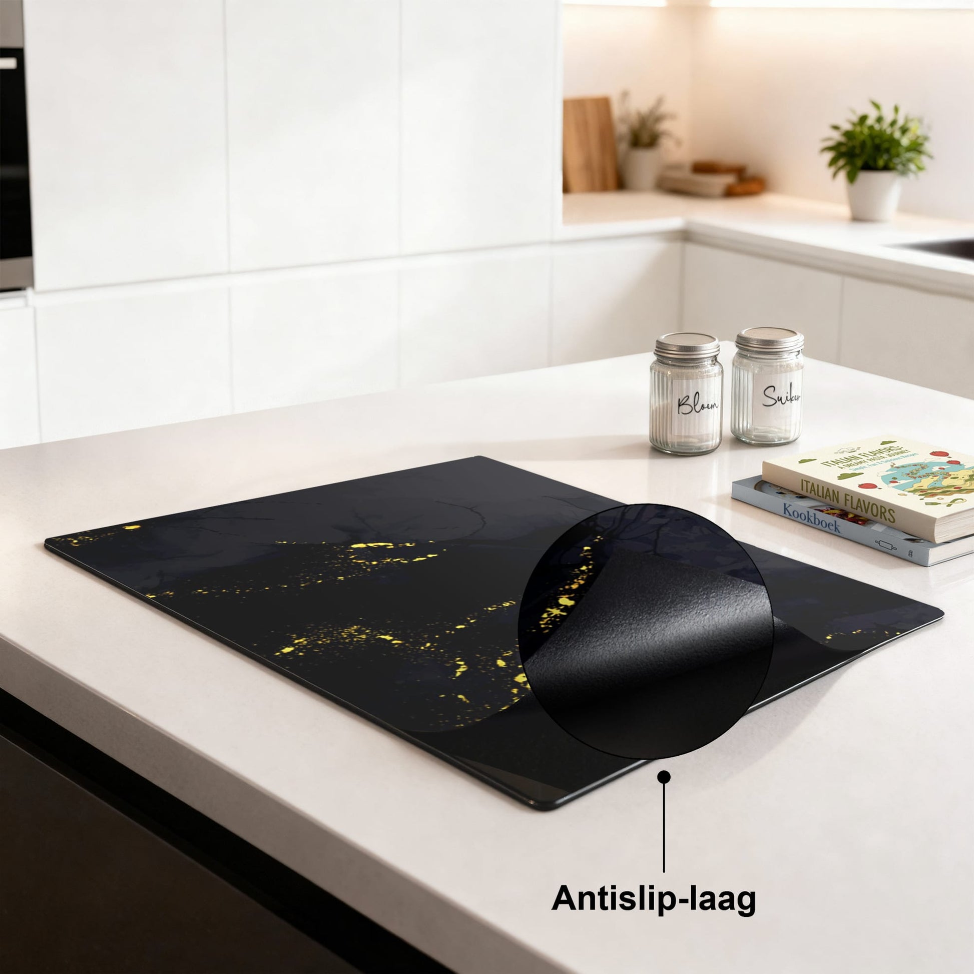 [infographic] Gilded Marble (IB) inductiebeschermer sfeer aanrecht — KitchenArt