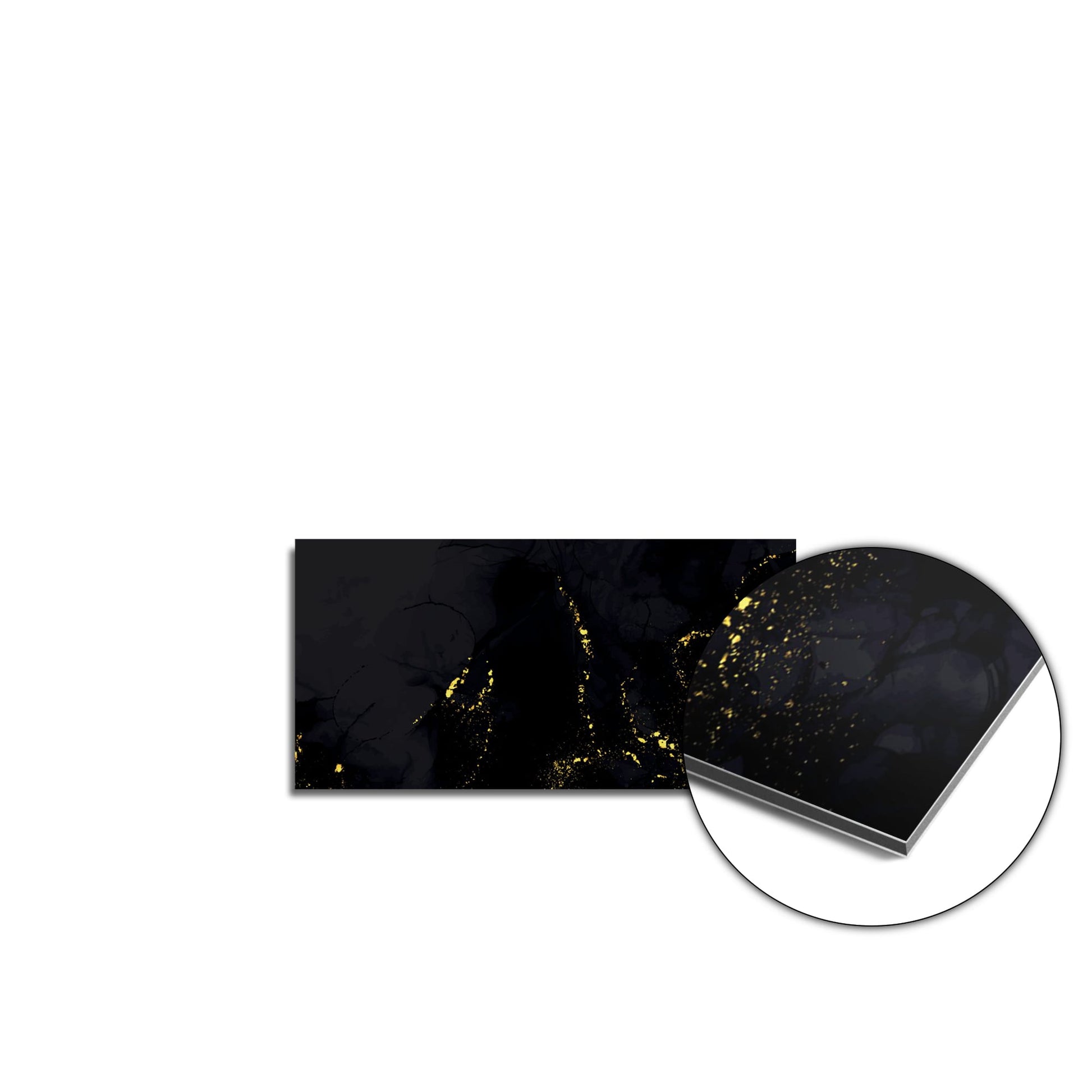 Gilded Marble (SP) spatscherm product 60x30 cm — KitchenArt