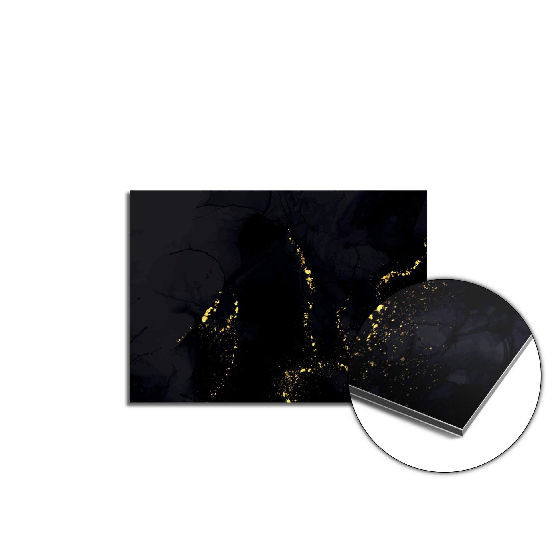 Gilded Marble (SP) spatscherm product 70x50 cm — KitchenArt
