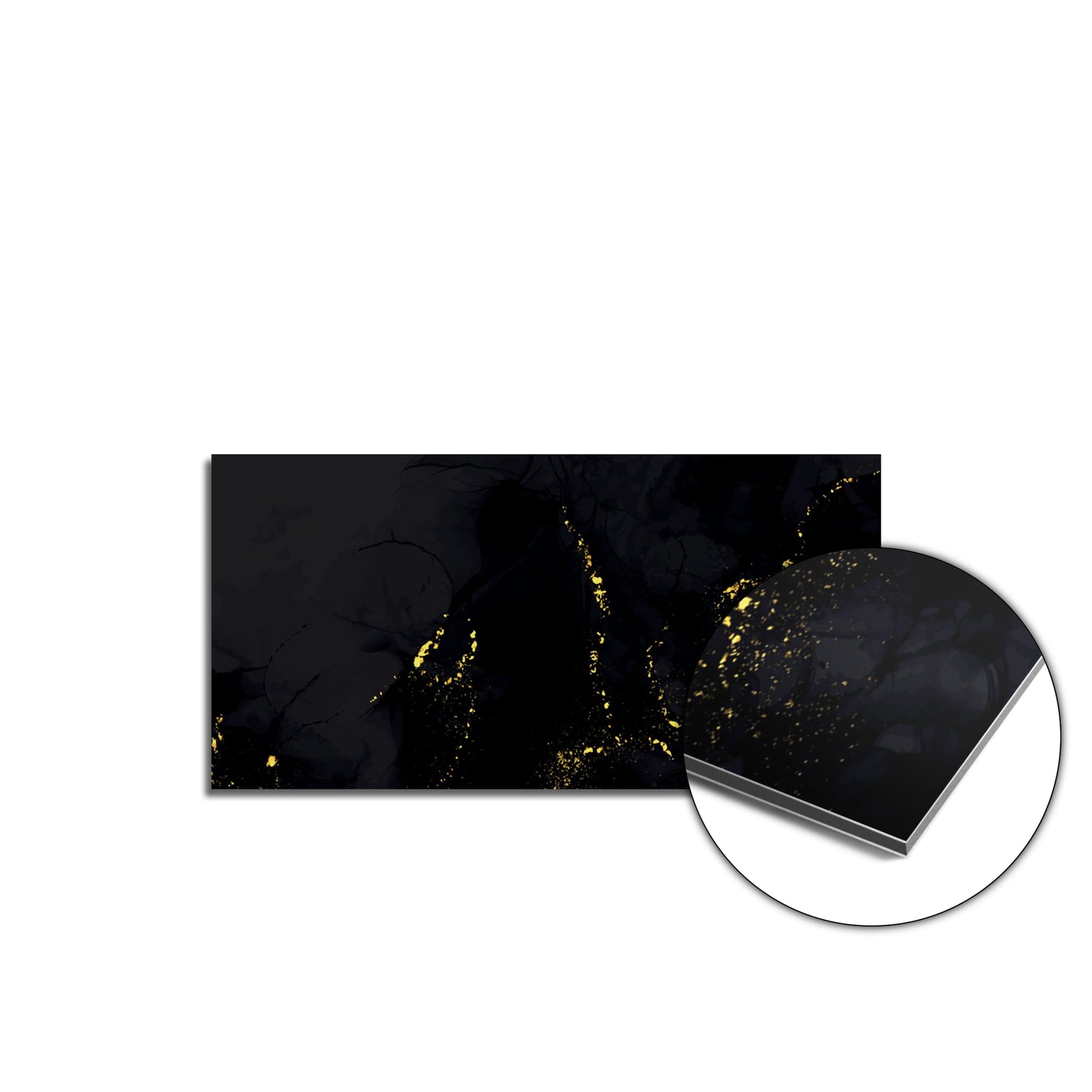 Gilded Marble (SP) spatscherm product 80x40 cm — KitchenArt